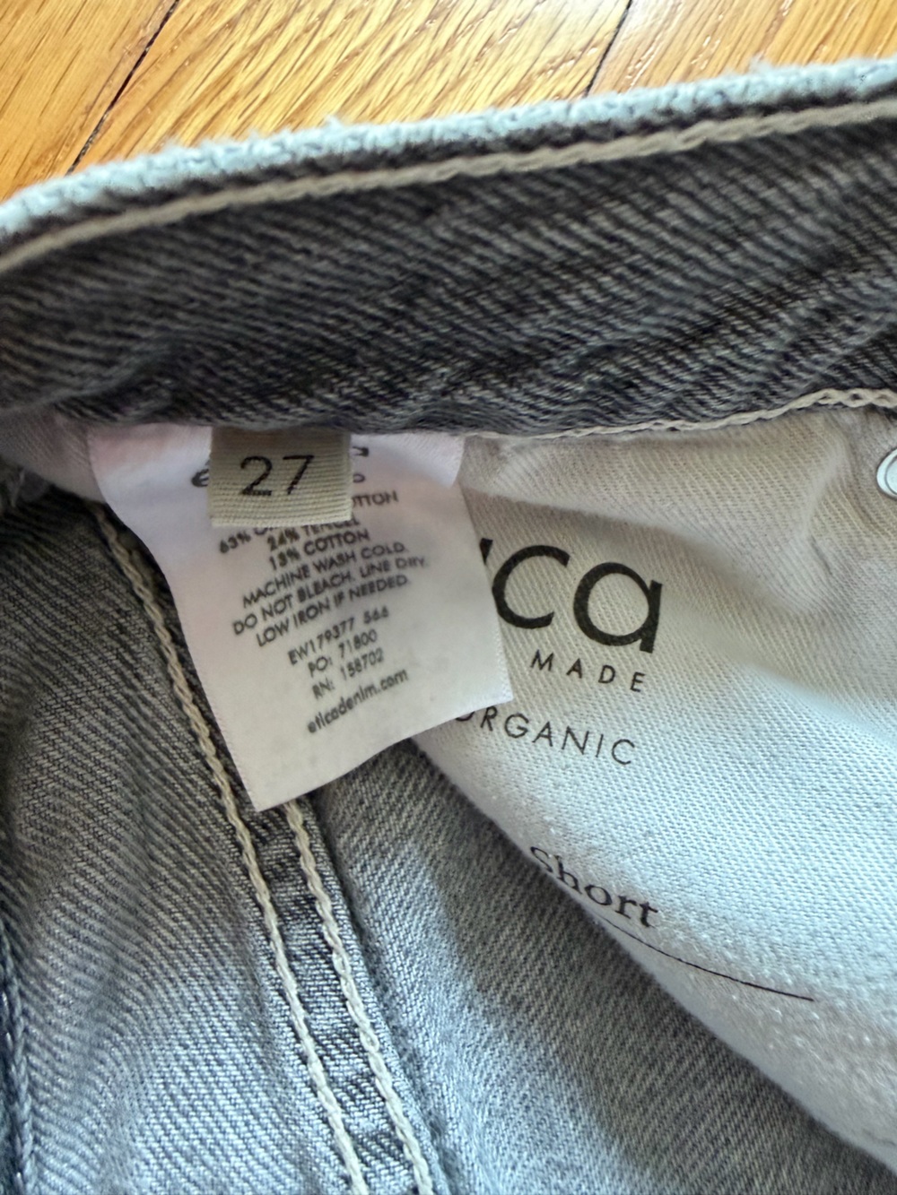 ETICA Haven Relaxed Cutoff Denim Shorts - Picture 7 of 9